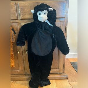 Kids Black Monkey Costume